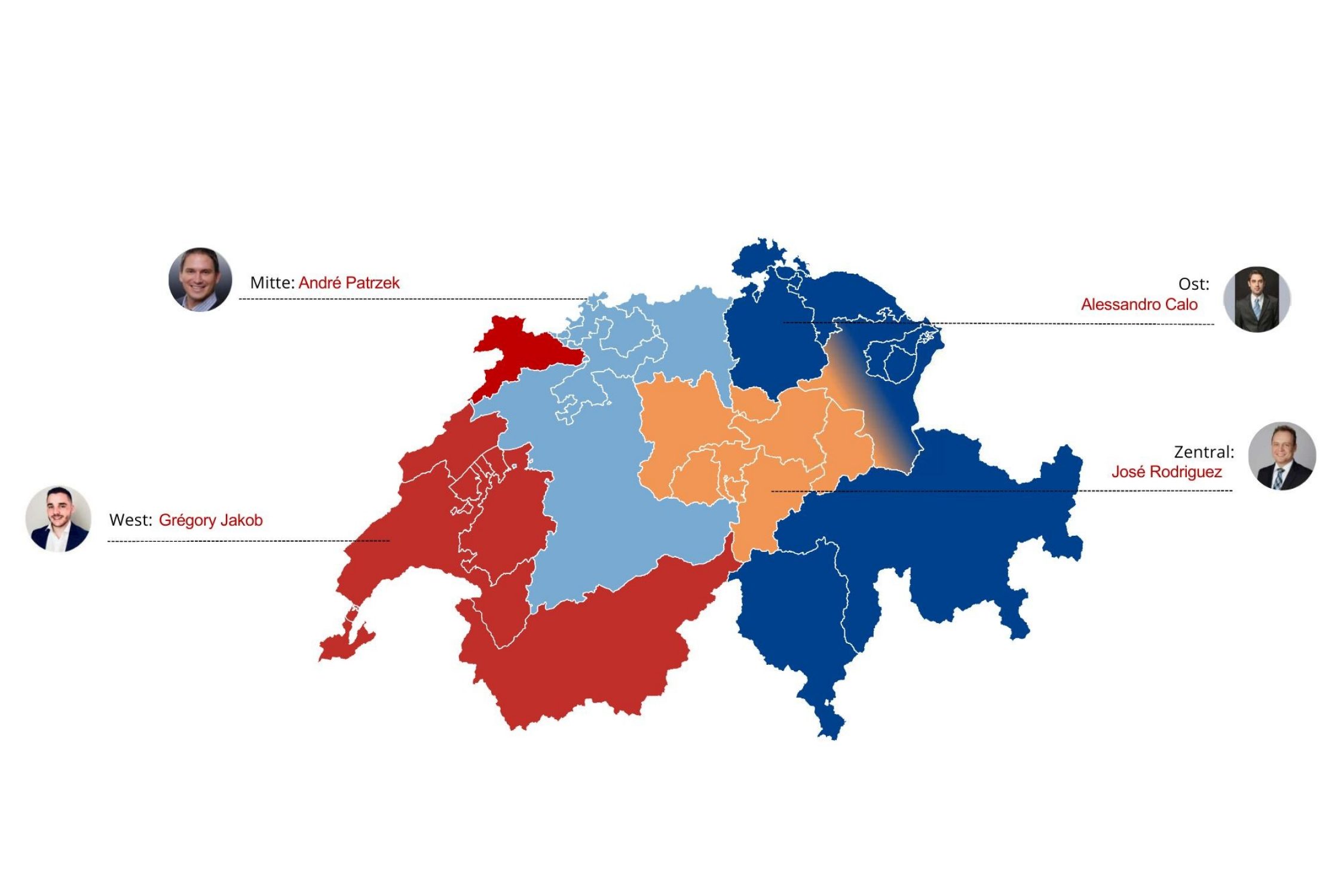 Neue Gebietsaufteilung ab 2026